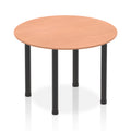 Impulse Round Table With Post Leg