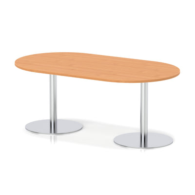 Italia Boardroom Table Silver Leg