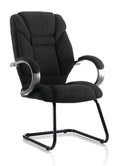 Galloway High Back Cantilever Visitor Chair with Arms