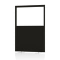 Impulse Plus Oblong Half Vision Floor Screen - 1650mm High