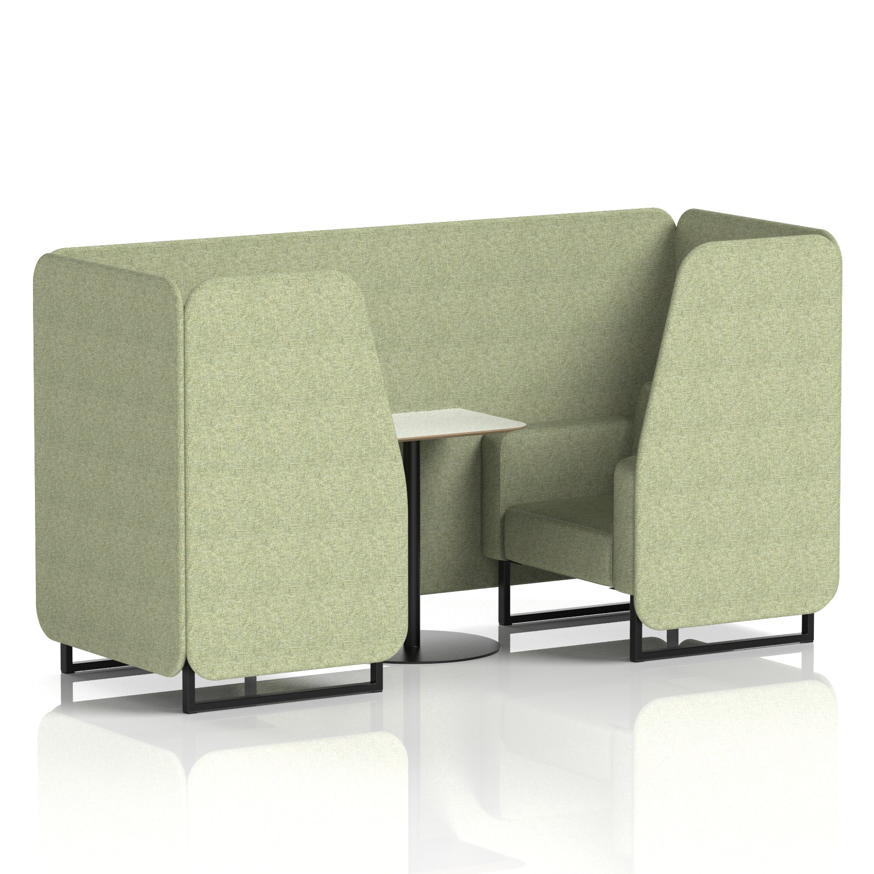 Brixworth Booth With White Table In Single Tone